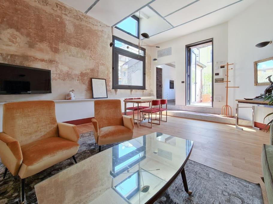 Boutique Penthouse With Terrace, Spanish Steps Rom Exterior foto